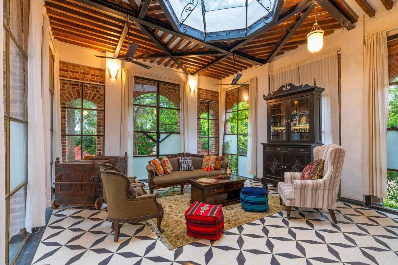 Stayvista'S Peepal Haveli - Rustic Kothi With Terrace, Breathtaking View & Bonfire Narainpur  Buitenkant foto